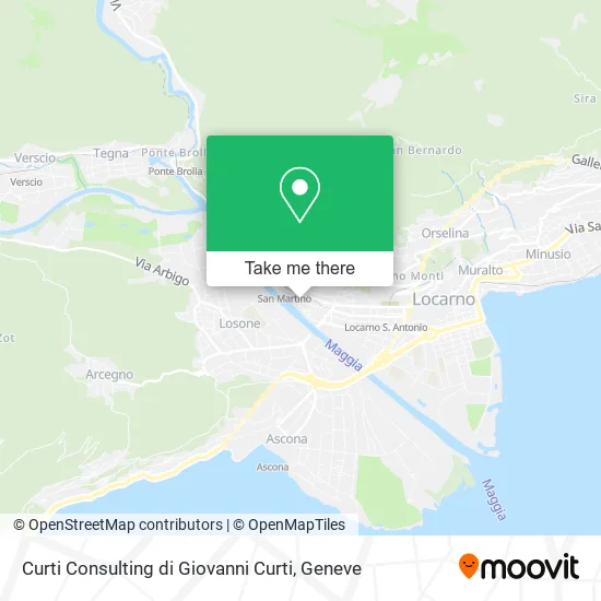Curti Consulting di Giovanni Curti map