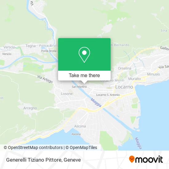 Generelli Tiziano Pittore map