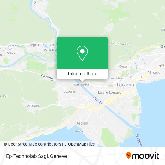 Ep-Technolab Sagl map