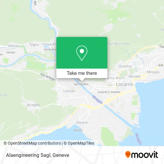 Alaengineering Sagl map