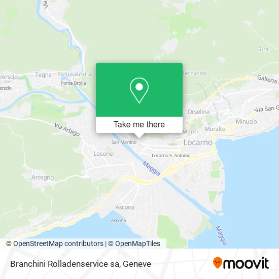 Branchini Rolladenservice sa map