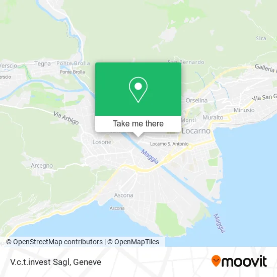 V.c.t.invest Sagl map