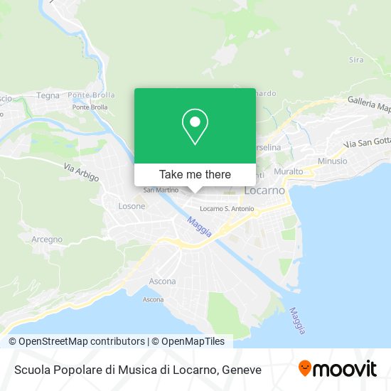 Scuola Popolare di Musica di Locarno map