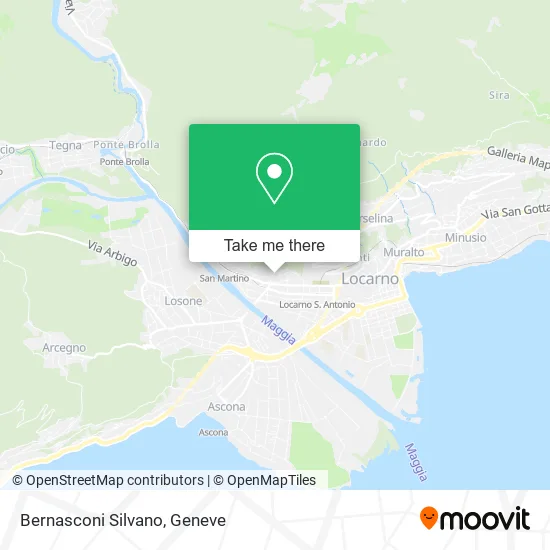 Bernasconi Silvano map