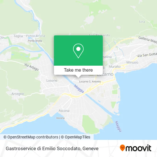 Gastroservice di Emilio Soccodato map