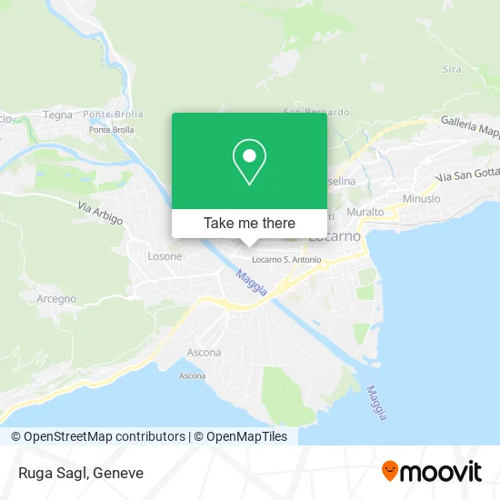 Ruga Sagl map
