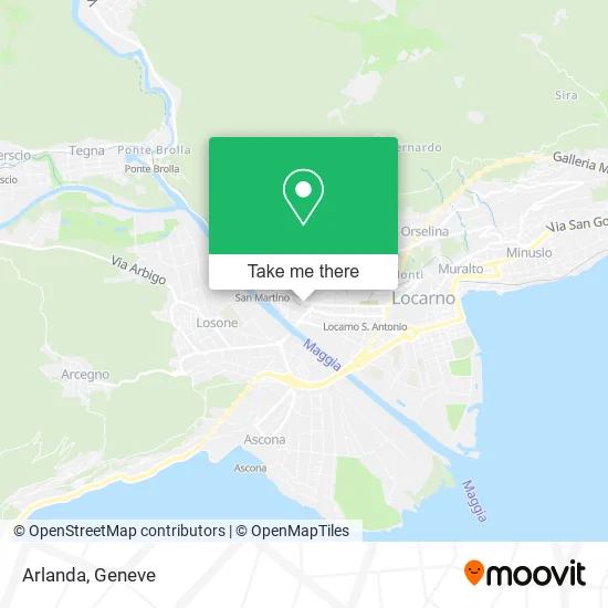 Arlanda map