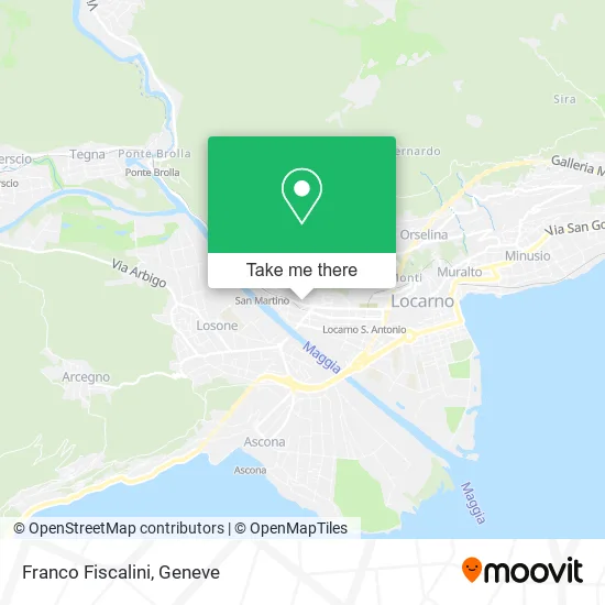 Franco Fiscalini map