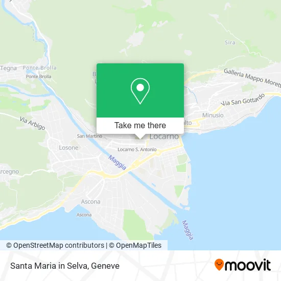 Santa Maria in Selva map