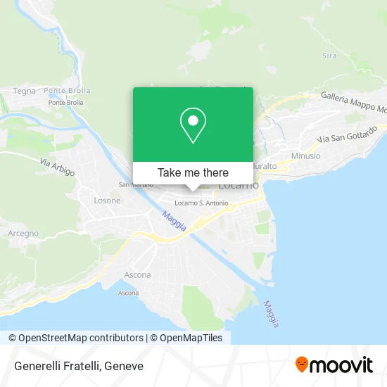 Generelli Fratelli map