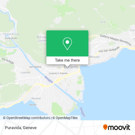 Puravida map