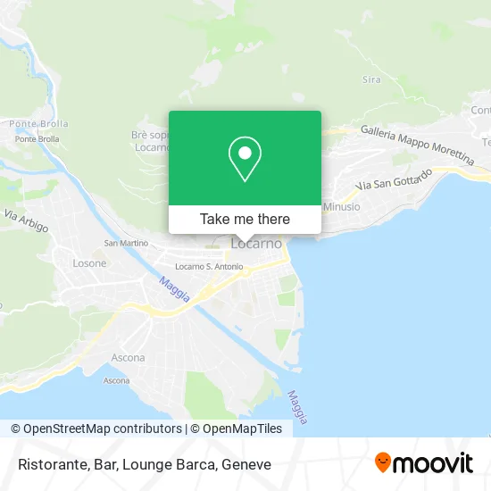 Ristorante, Bar, Lounge Barca map