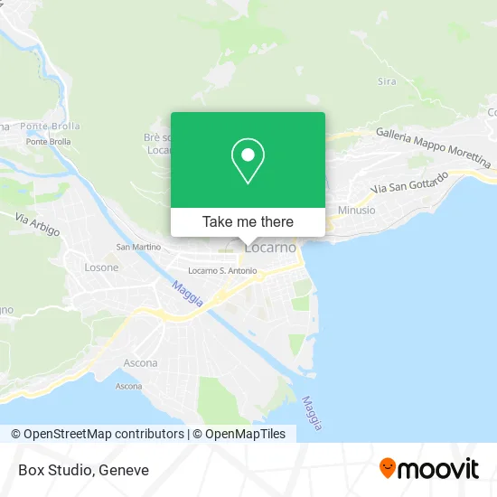 Box Studio map