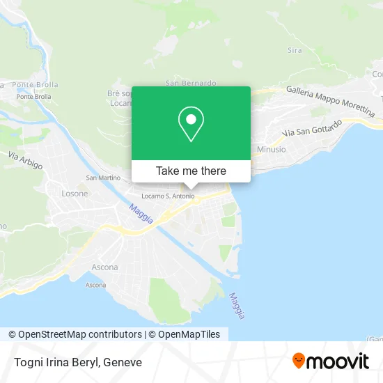 Togni Irina Beryl map