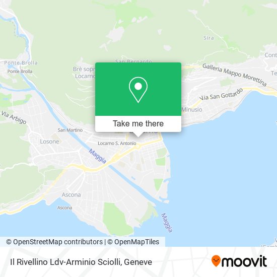 Il Rivellino Ldv-Arminio Sciolli map