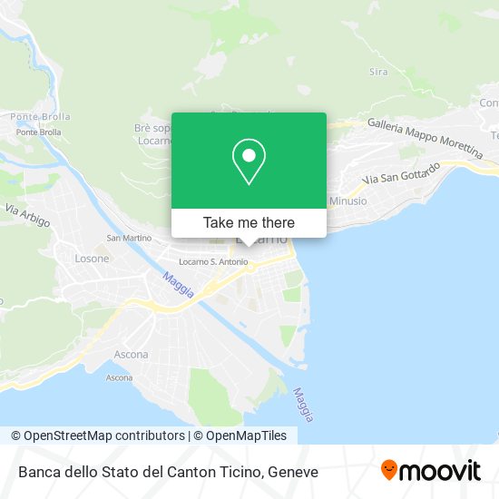 Banca dello Stato del Canton Ticino map