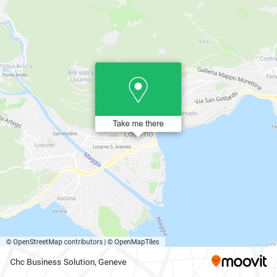 Chc Business Solution map