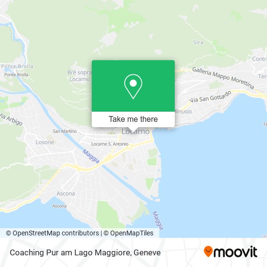 Coaching Pur am Lago Maggiore map
