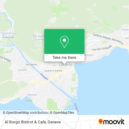 Al Borgo Bistrot & Cafe map