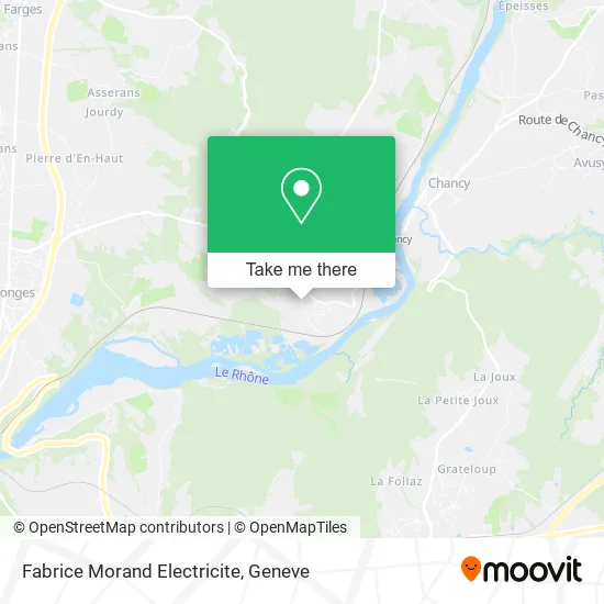 Fabrice Morand Electricite map