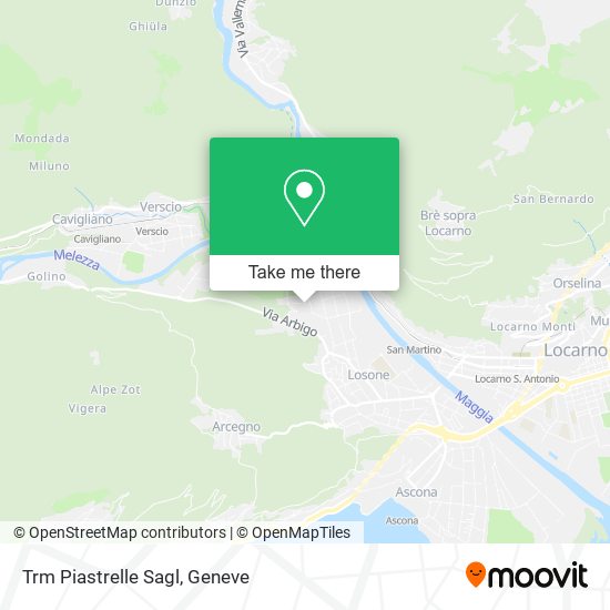 Trm Piastrelle Sagl map