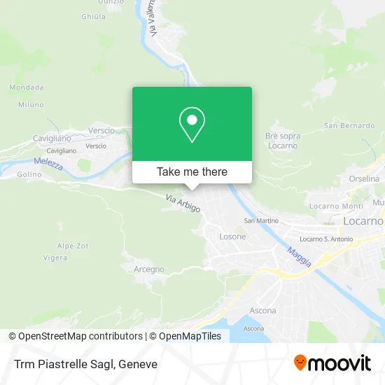 Trm Piastrelle Sagl map