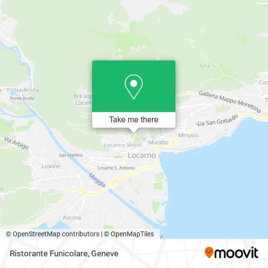 Ristorante Funicolare map