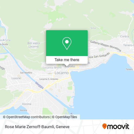 Rose Marie Zernoff-Baumli map