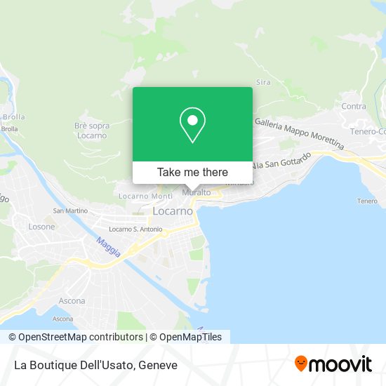 La Boutique Dell'Usato map