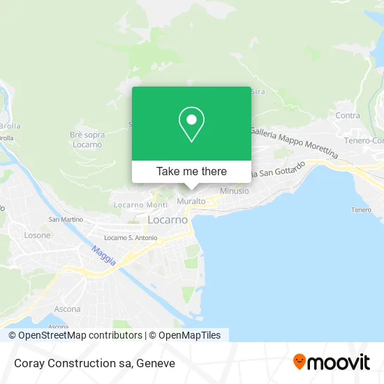 Coray Construction sa map