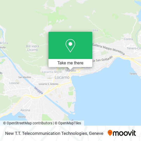 New T.T. Telecommunication Technologies map