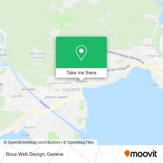 Roux Web Design map