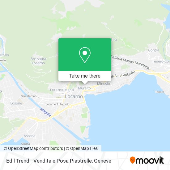 Edil Trend - Vendita e Posa Piastrelle map