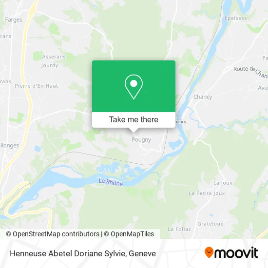 Henneuse Abetel Doriane Sylvie map