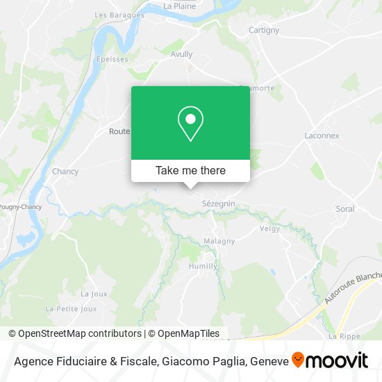 Agence Fiduciaire & Fiscale, Giacomo Paglia map