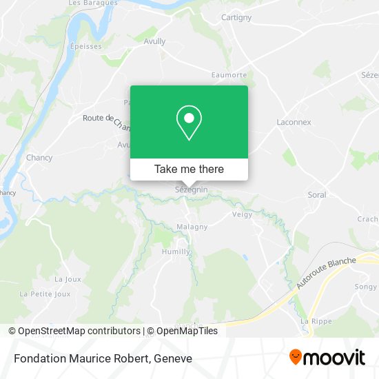 Fondation Maurice Robert map