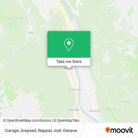 Garage Jospeed, Rappaz Joël map
