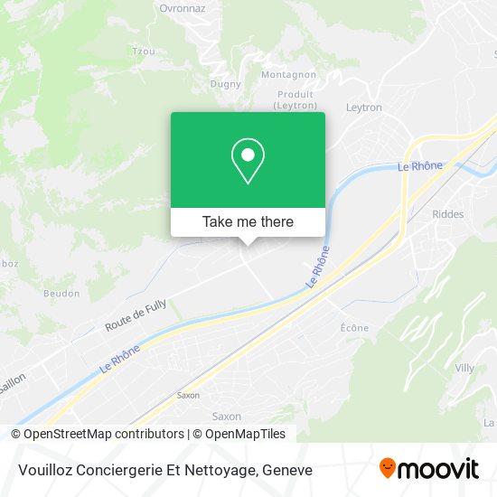 Vouilloz Conciergerie Et Nettoyage map