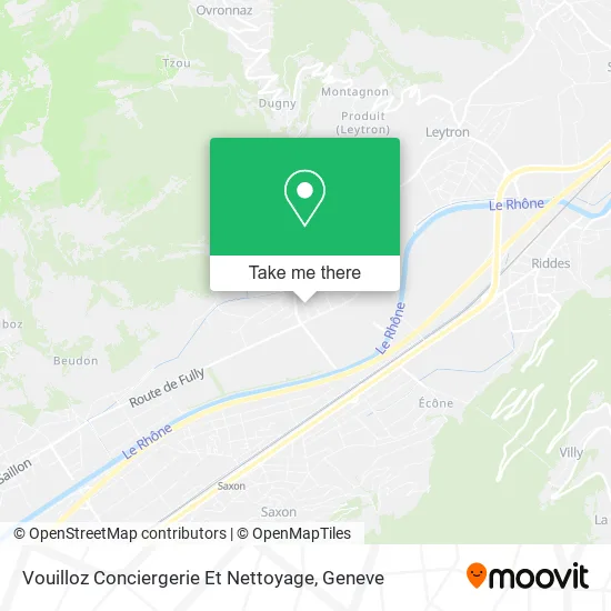 Vouilloz Conciergerie Et Nettoyage map
