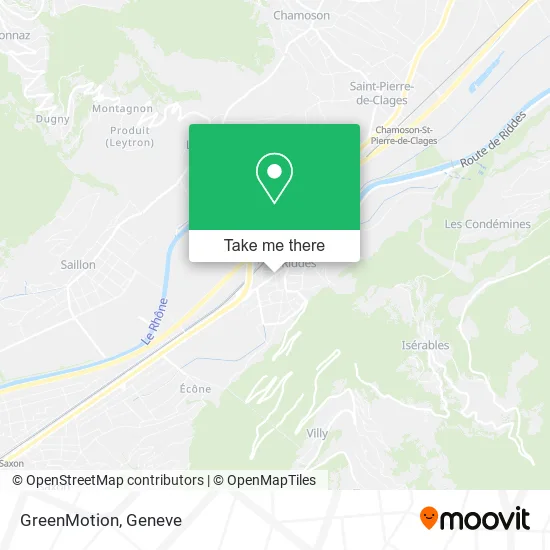 GreenMotion map
