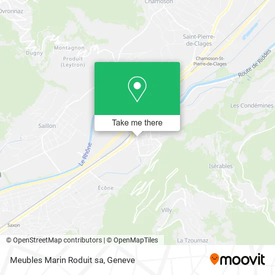 Meubles Marin Roduit sa map