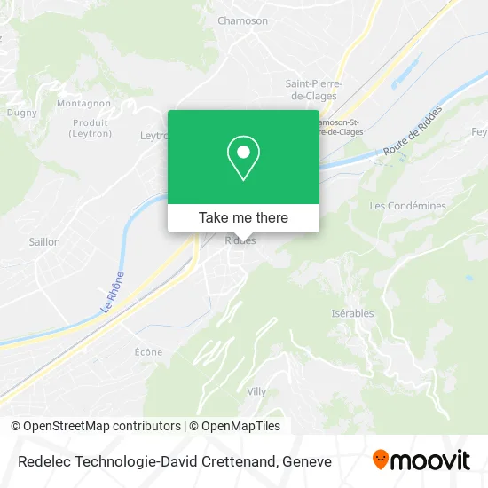 Redelec Technologie-David Crettenand plan