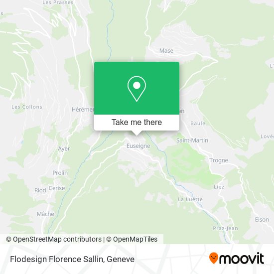 Flodesign Florence Sallin map