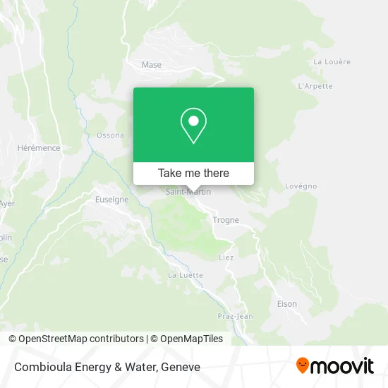 Combioula Energy & Water map