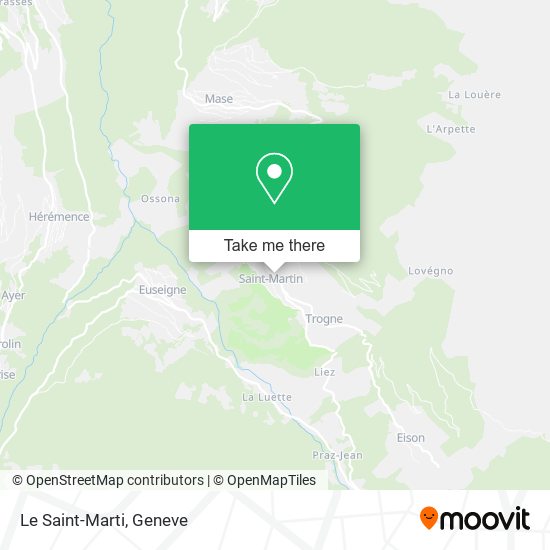 Le Saint-Marti map