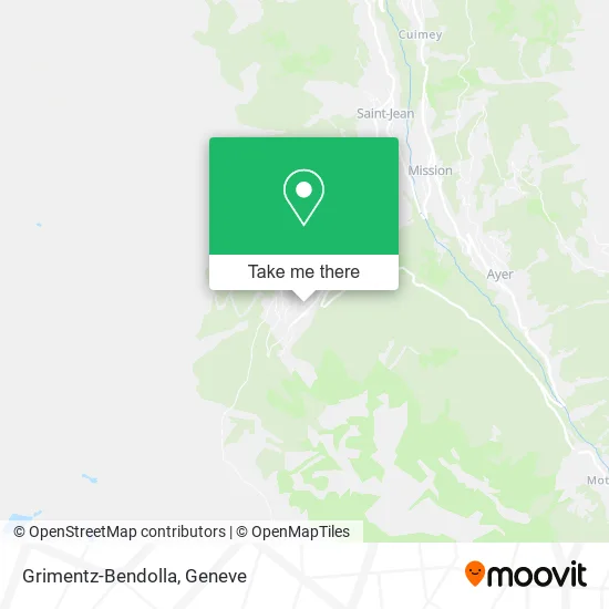 Grimentz-Bendolla map