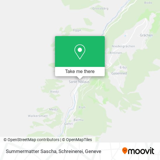 Summermatter Sascha, Schreinerei map