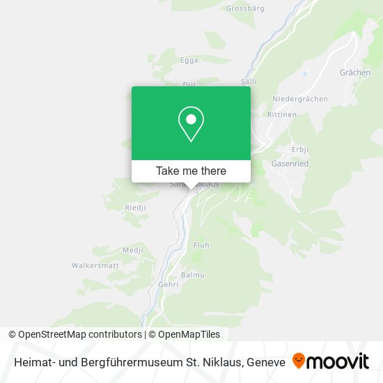 Heimat- und Bergführermuseum St. Niklaus map