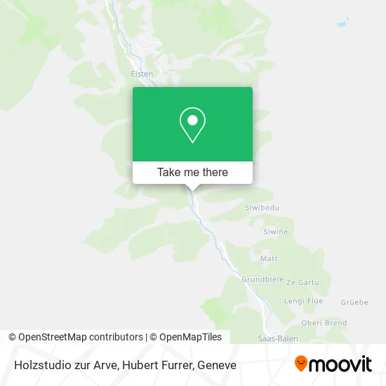 Holzstudio zur Arve, Hubert Furrer map