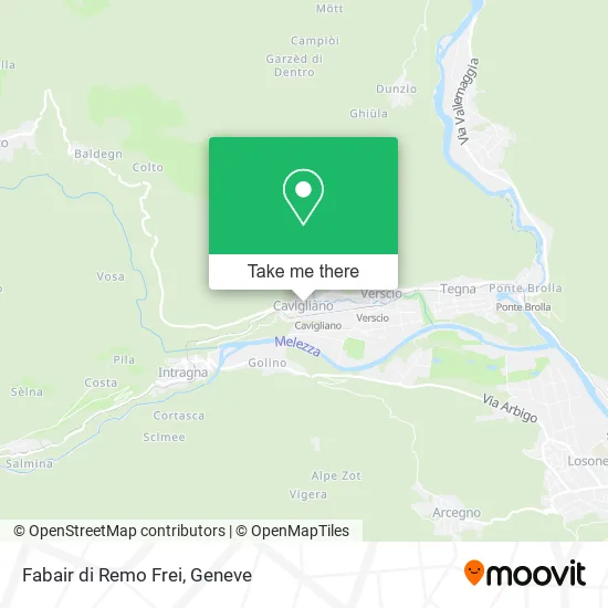 Fabair di Remo Frei map